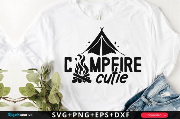 Campfire Cutie SVG Design: Crafts & Graphics for Warm, Authentic Branding