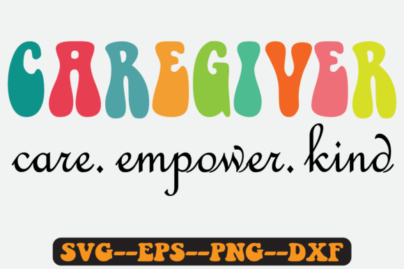 Caregiver Quote Retro SVG Design