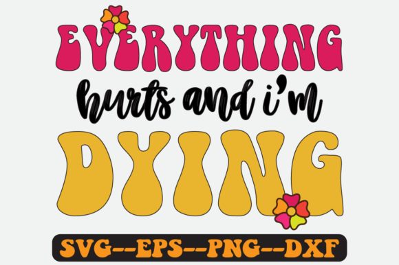 Gymnastics Quote Retro SVG Design: Graphics for Crafts & Content