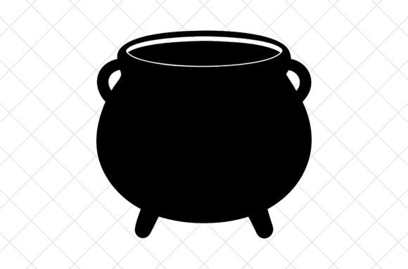 Halloween Cauldron Vector Illustration for Crafts & Graphics