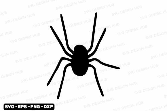 Halloween Spider Vector Illustration: Graphics for Crafts & Local Branding