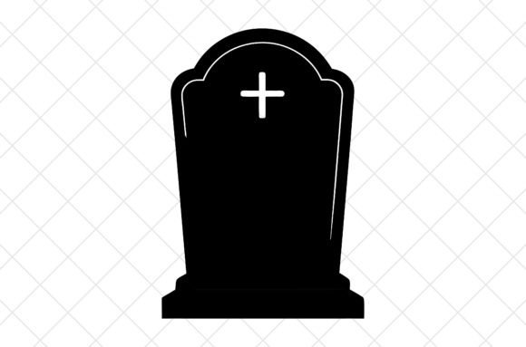 Halloween Tombstone Vector Illustration: Graphics for Crafts-Driven Branding