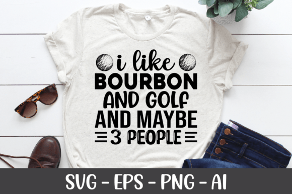 I Like Bourbon and Golf and Maybe SVG Graphics