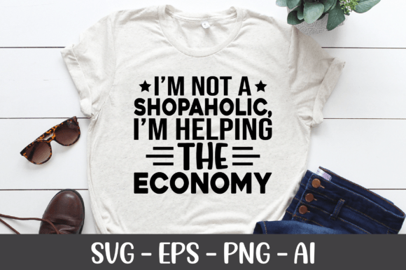 I’m Not a Shopaholic—I’m Helping SVG Graphics