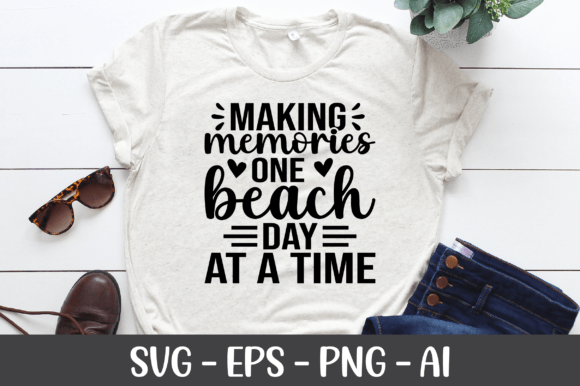 Making Memories One Beach Day at a Time: Graphics & Crafts